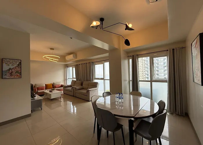 Comfortable 3 Bedroom Seaview Next To Okada Casino Airports Moa *