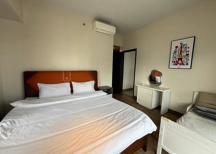 Apartamento Comfortable 3 Bedroom Seaview Next To Okada Casino Airports Moa Manila